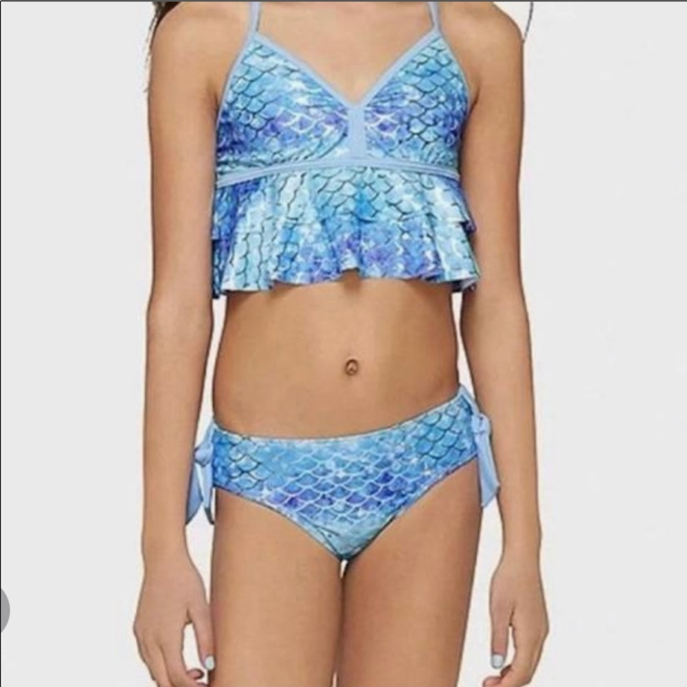 Justice Girls Mermaid Bikini Swimsuit